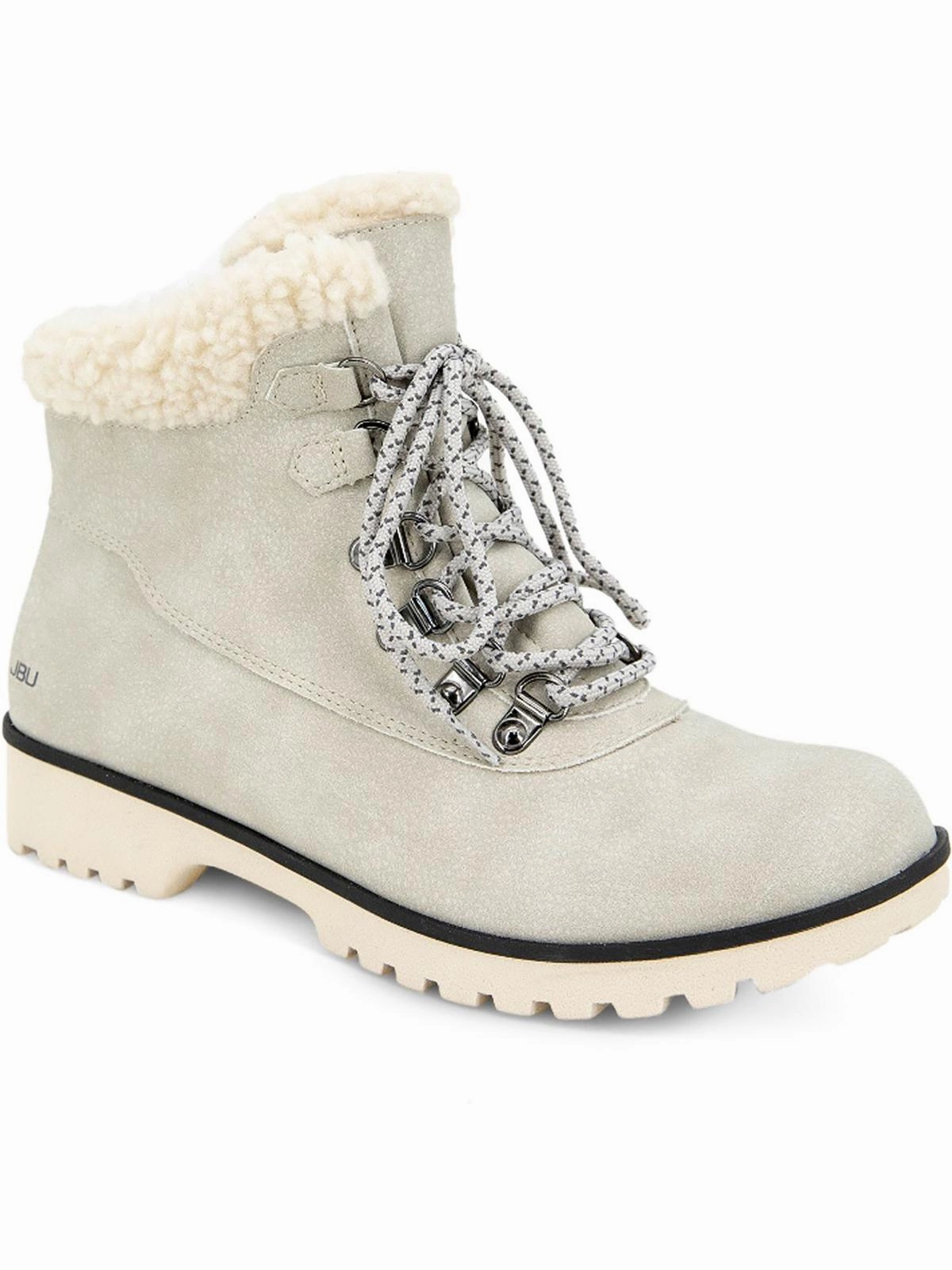 Blue Creek Womens Faux Fur Manmade Winter & Snow Boots Workplace Use Urban Footwear