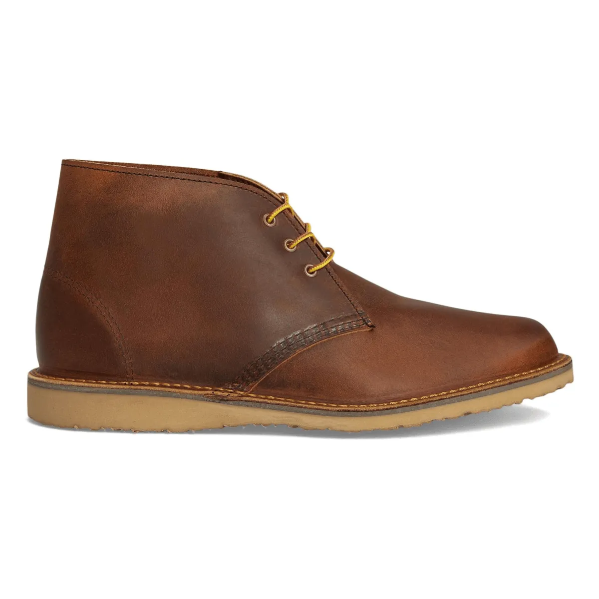 Durable Design Ranch Wear Red Wing Men's 3622 Weekender Chukka Copper Leather