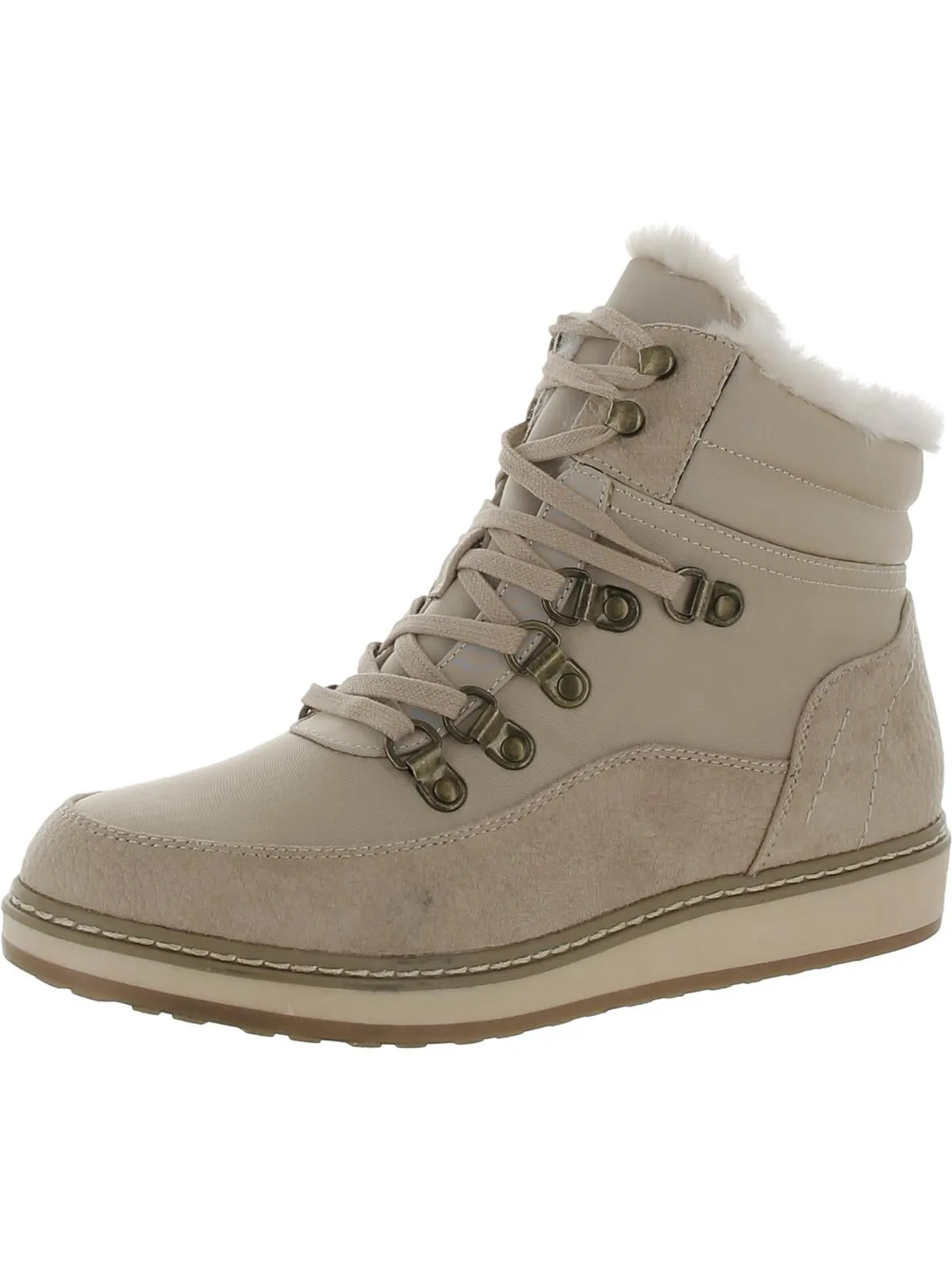 Modern Appeal Rugged Design Tamasha Womens Faux Leather Winter & Snow Boots