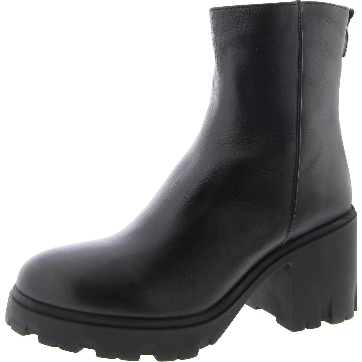 Trail Support Casual Day Goucho Womens Lug Sole Block Heel Chelsea Boots