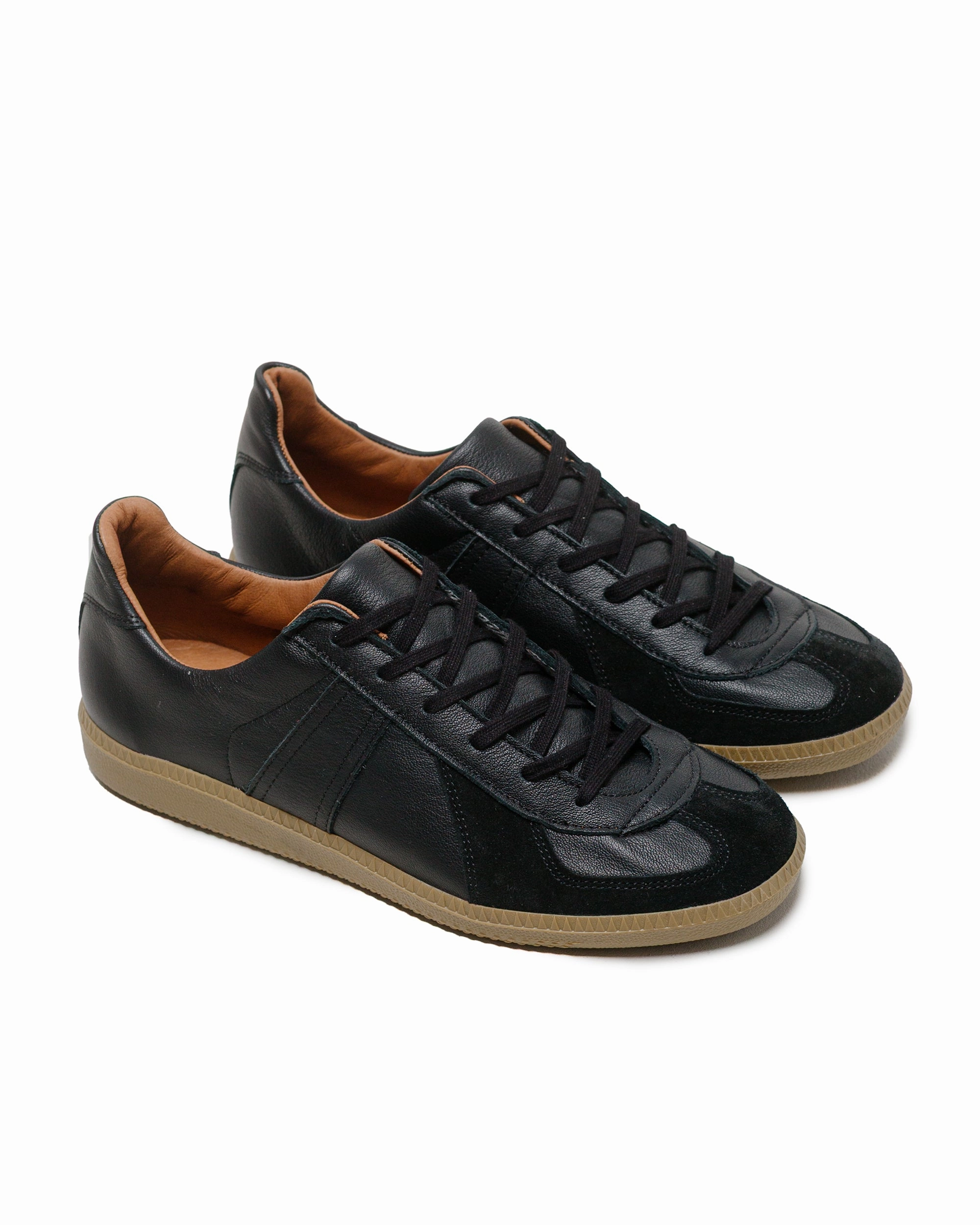 Wide toe box Reproduction of Found German Military Trainer 1700L Black