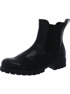 Quick Move Calm Flow Modtray Womens Leather Lugged Sole Chelsea Boots