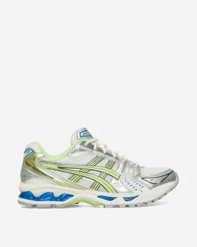 GEL-Kayano 14 Sneakers White / Lime Green Micro Perforation Ventilation
