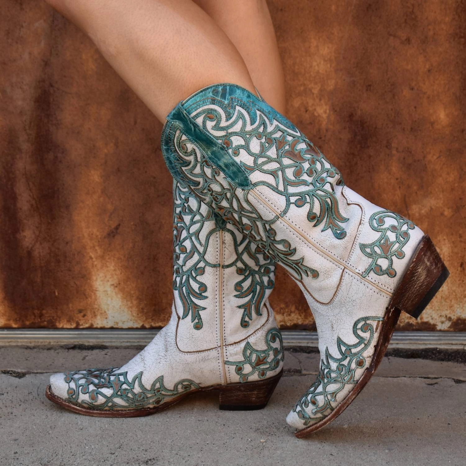Quality Design Comfortable Sockliner Women's Ivy Boots* In Turquoise Blue