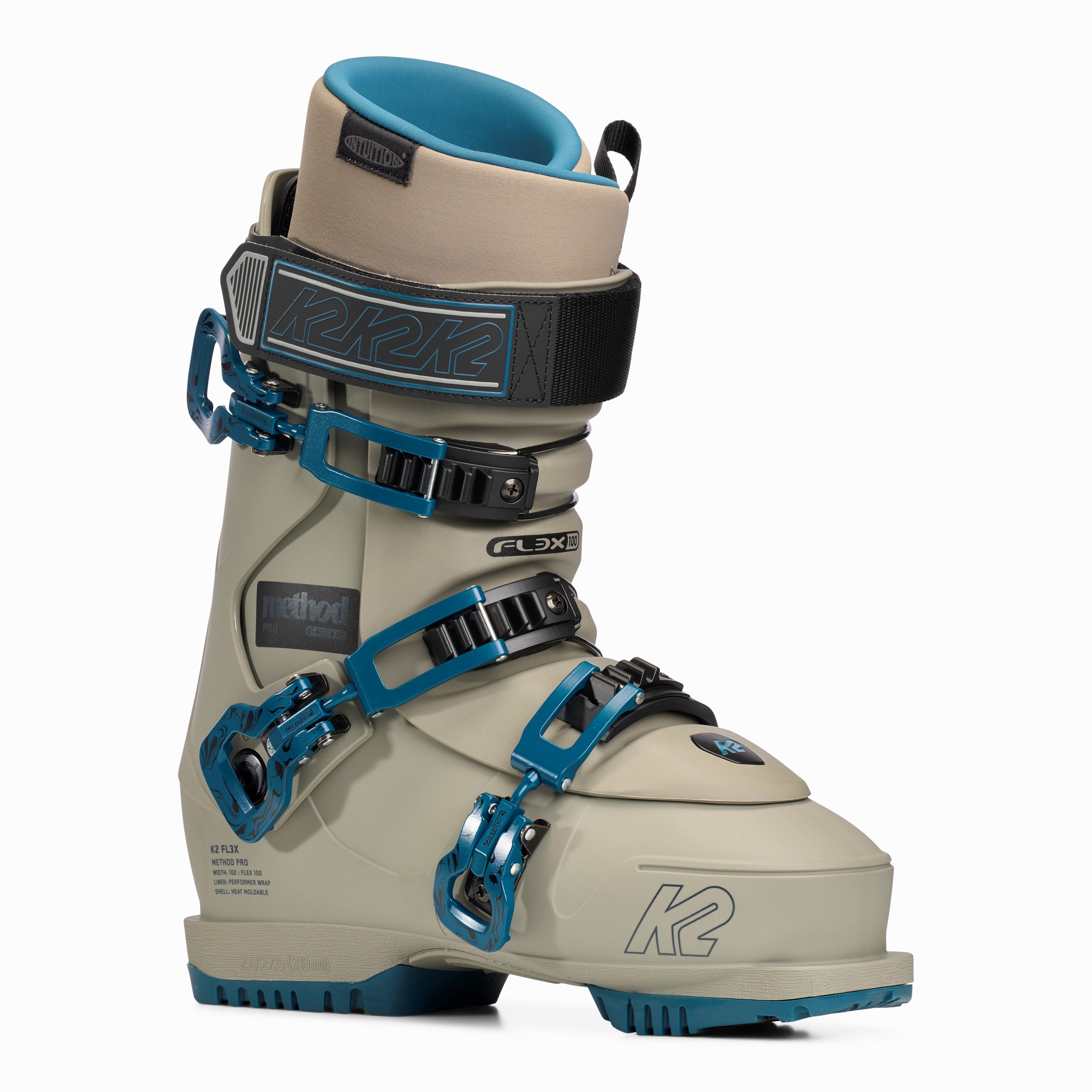 Moisture wicking windproof K2 Method Pro Ski Boot 2026
