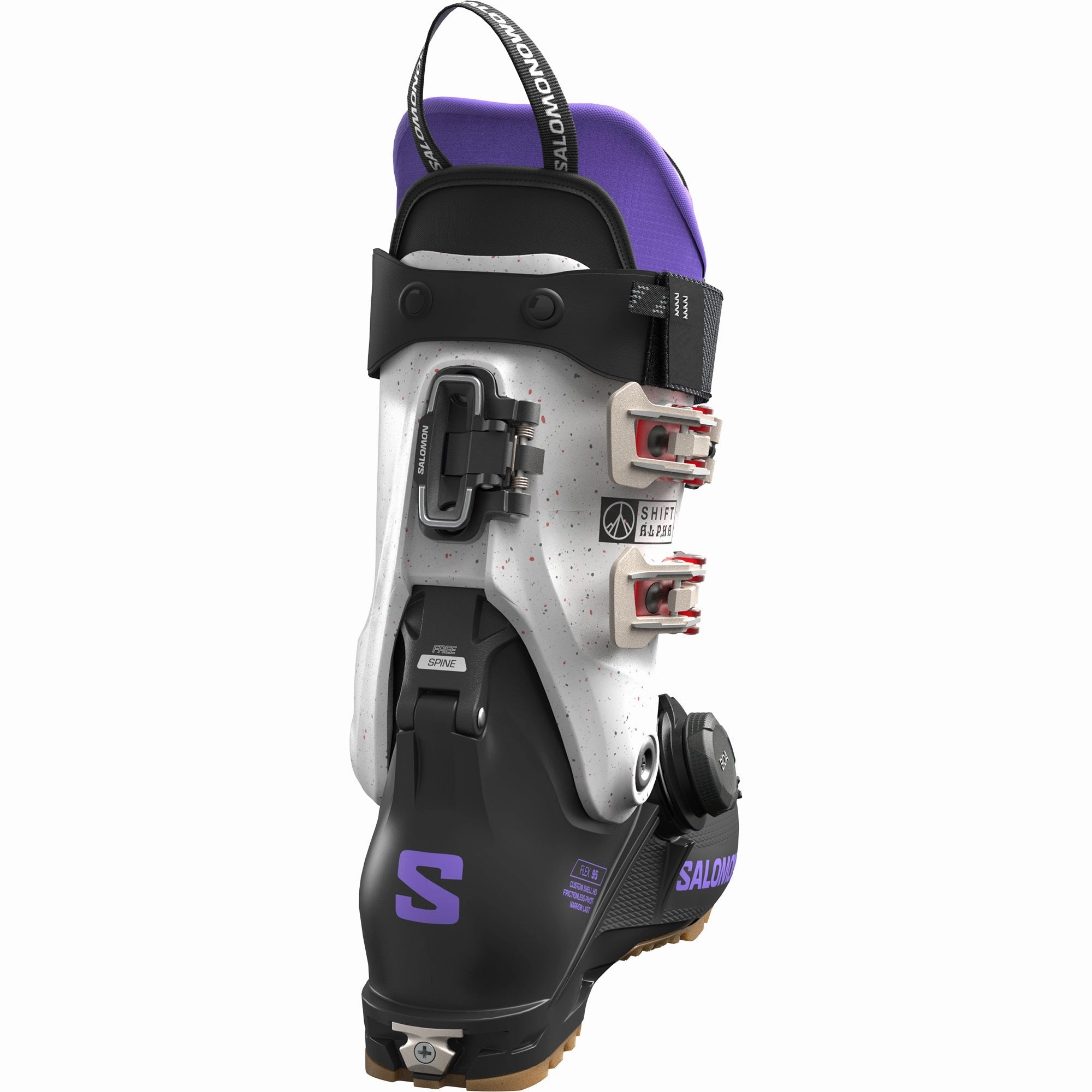 Foot Traction Snow Rugged Trekking Boots Salomon Shift Alpha BOA 95 W Ski Boot 2026