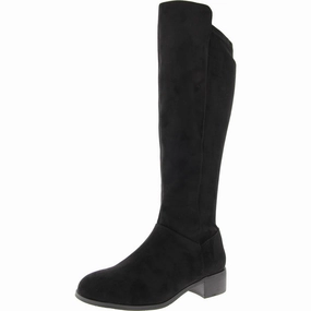 Country Soul Molly Womens Zipper Faux Suede Knee-High Boots