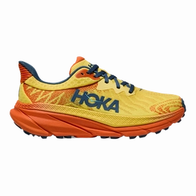 competitive - level shoes intermediate - level shoes Hoka Challenger ATR 7 - Lemonade - Squash