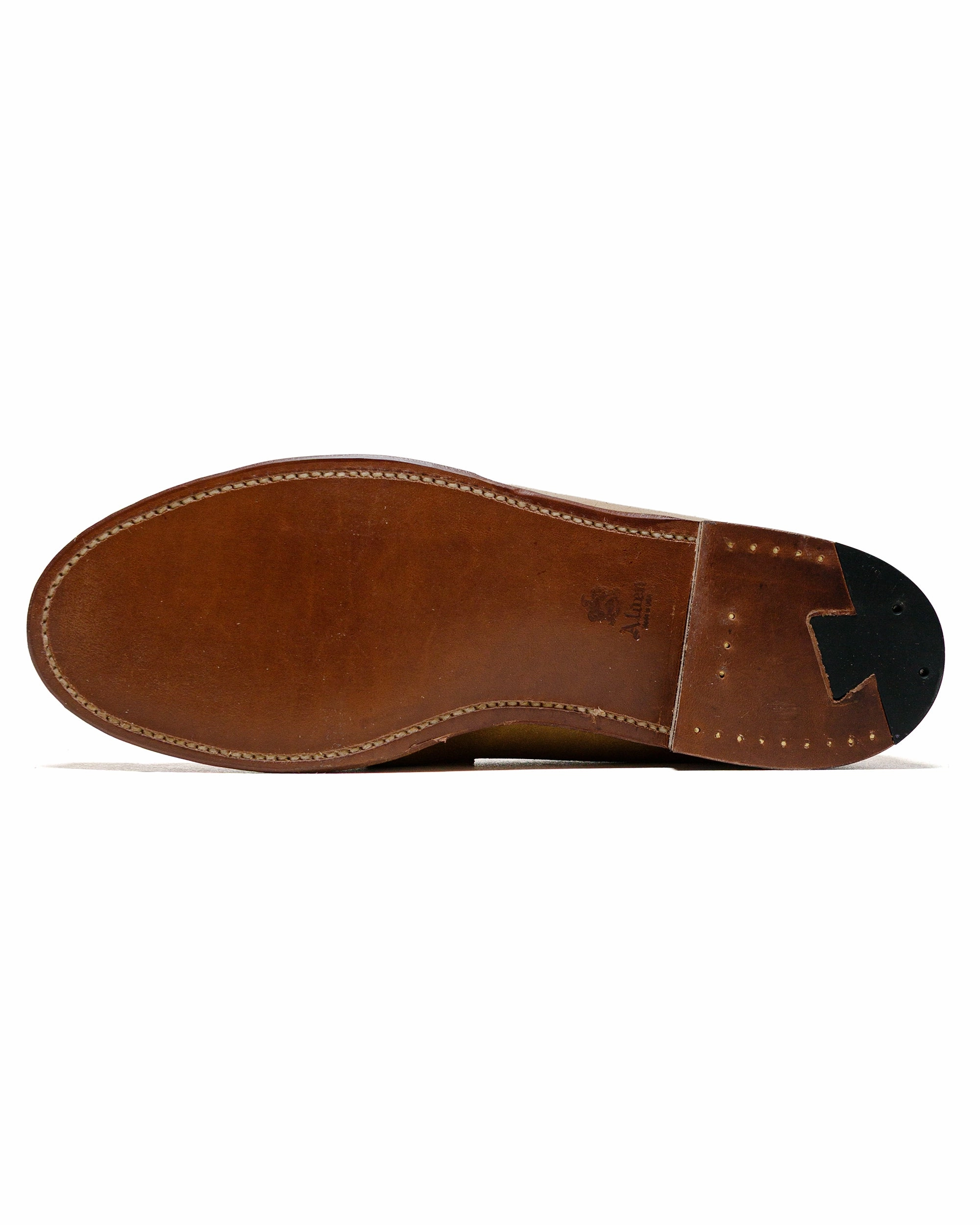 Mountain Strong Alden Penny Loafer Tan Suede 5733F