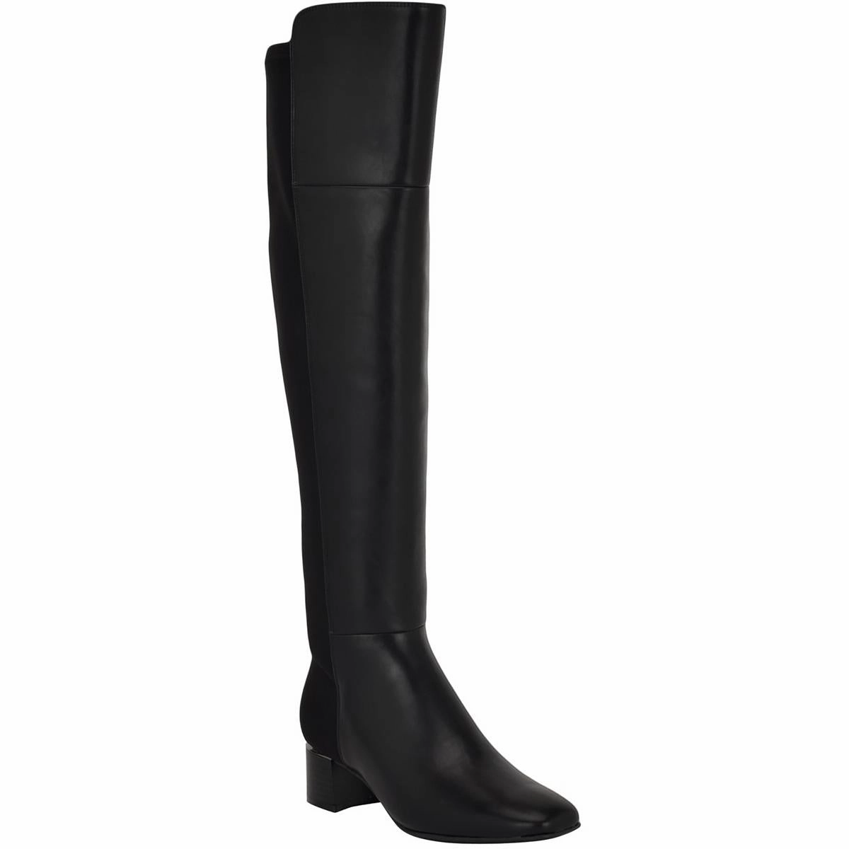 PEMMIE Womens Solid Manmade Over-The-Knee Boots Urban Fashion