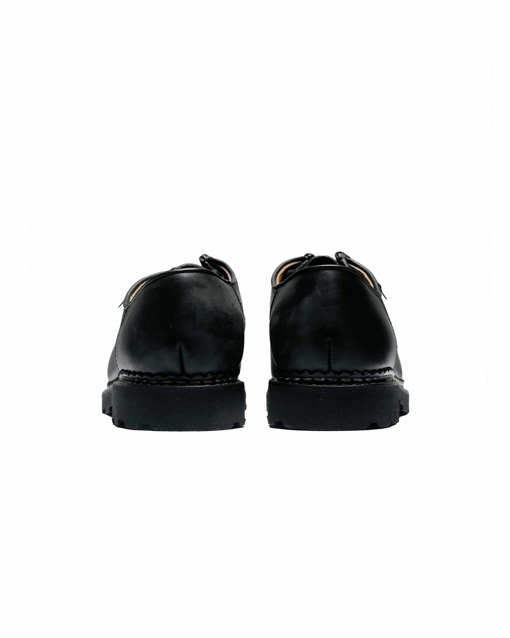 Fire Red Paraboot Michael Lisse Noir