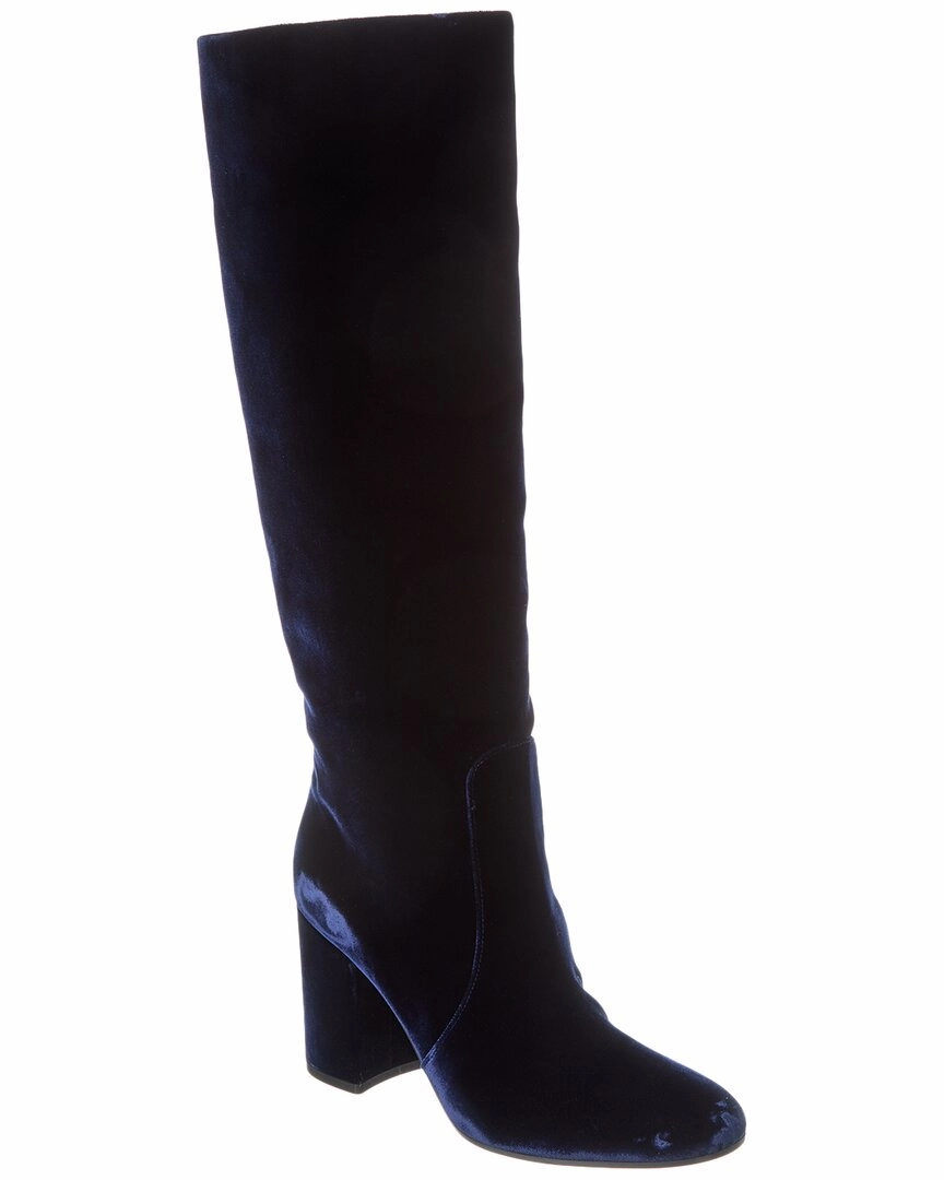 Quick Drying Rough Trail Hiker Leather Cool Gianvito Rossi 85 Velvet Knee-High Boot