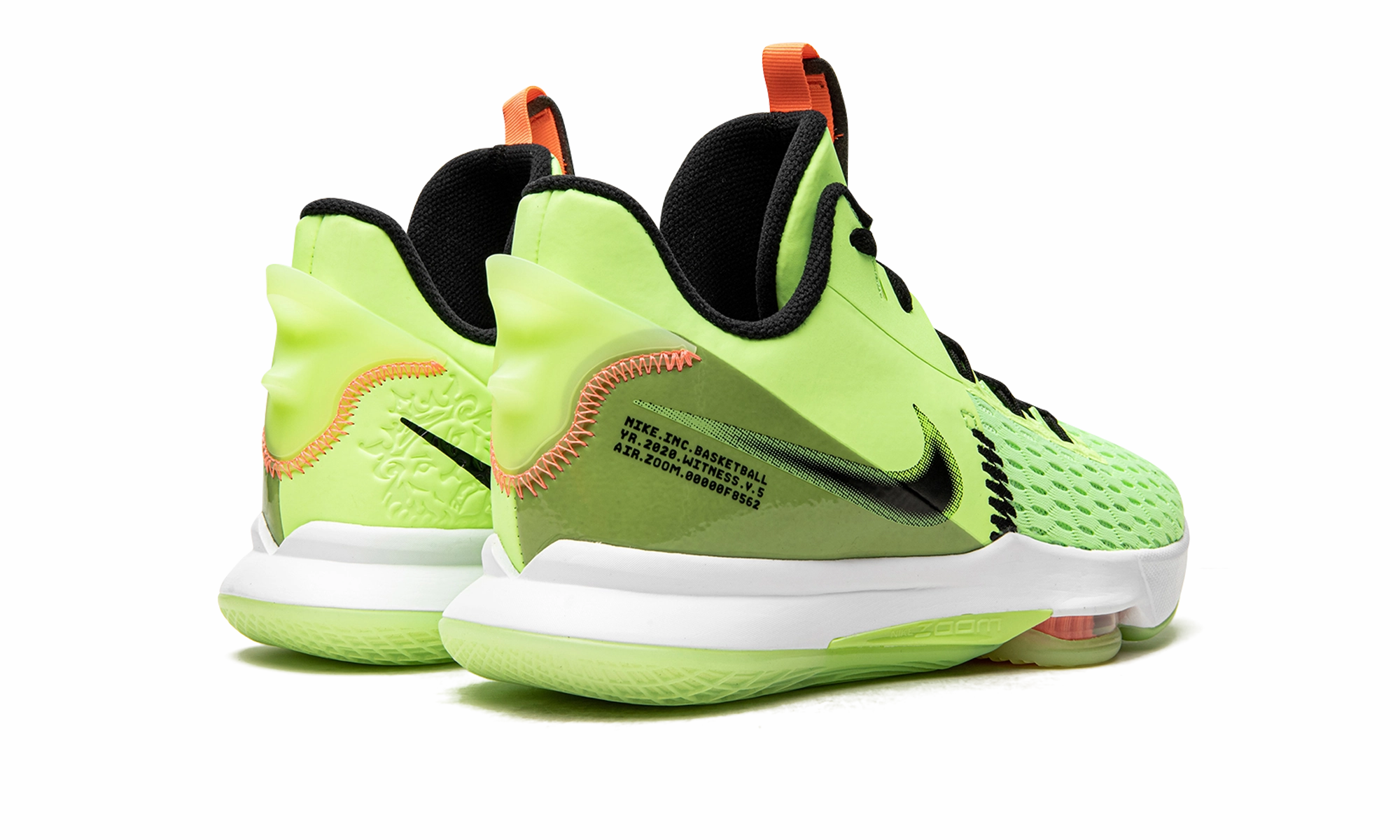 Zero Break In Feel LeBron Witness V "Lime Glow"