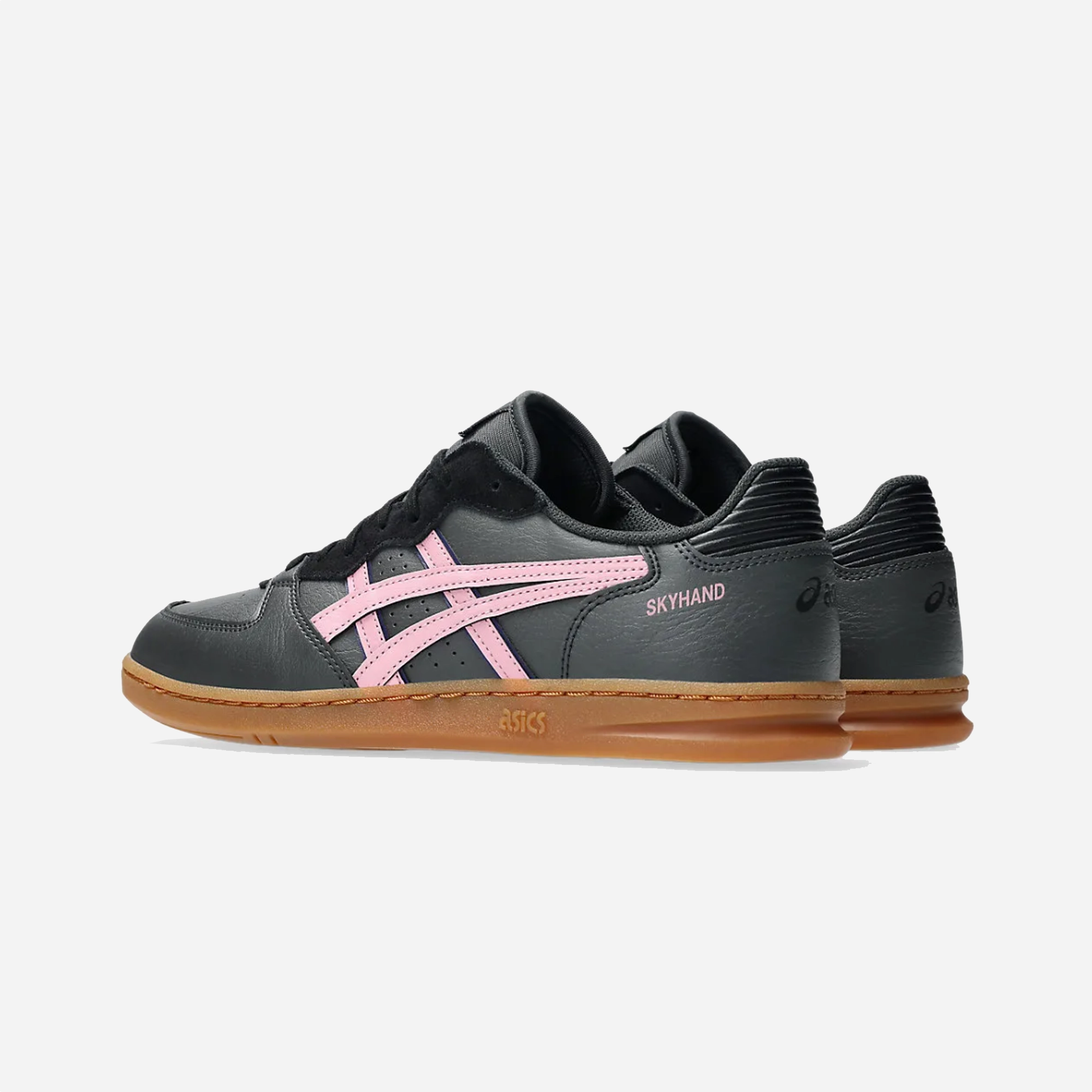 ASICS | SKYHAND OG { GRAPHITE GREY/CONEFLOWER vegan shoes youth athletic footwear