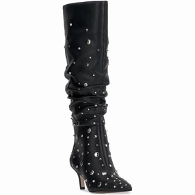Naevy 2 WC Womens Wide Calf Faux Leather Knee-High Boots Timeless Quality