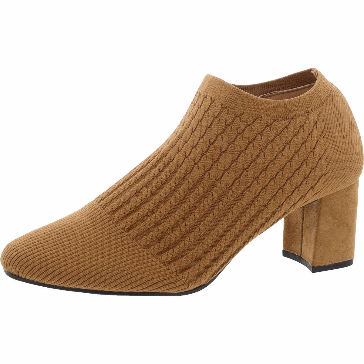 Anti   Static Nancia Womens Knit Slip On Booties