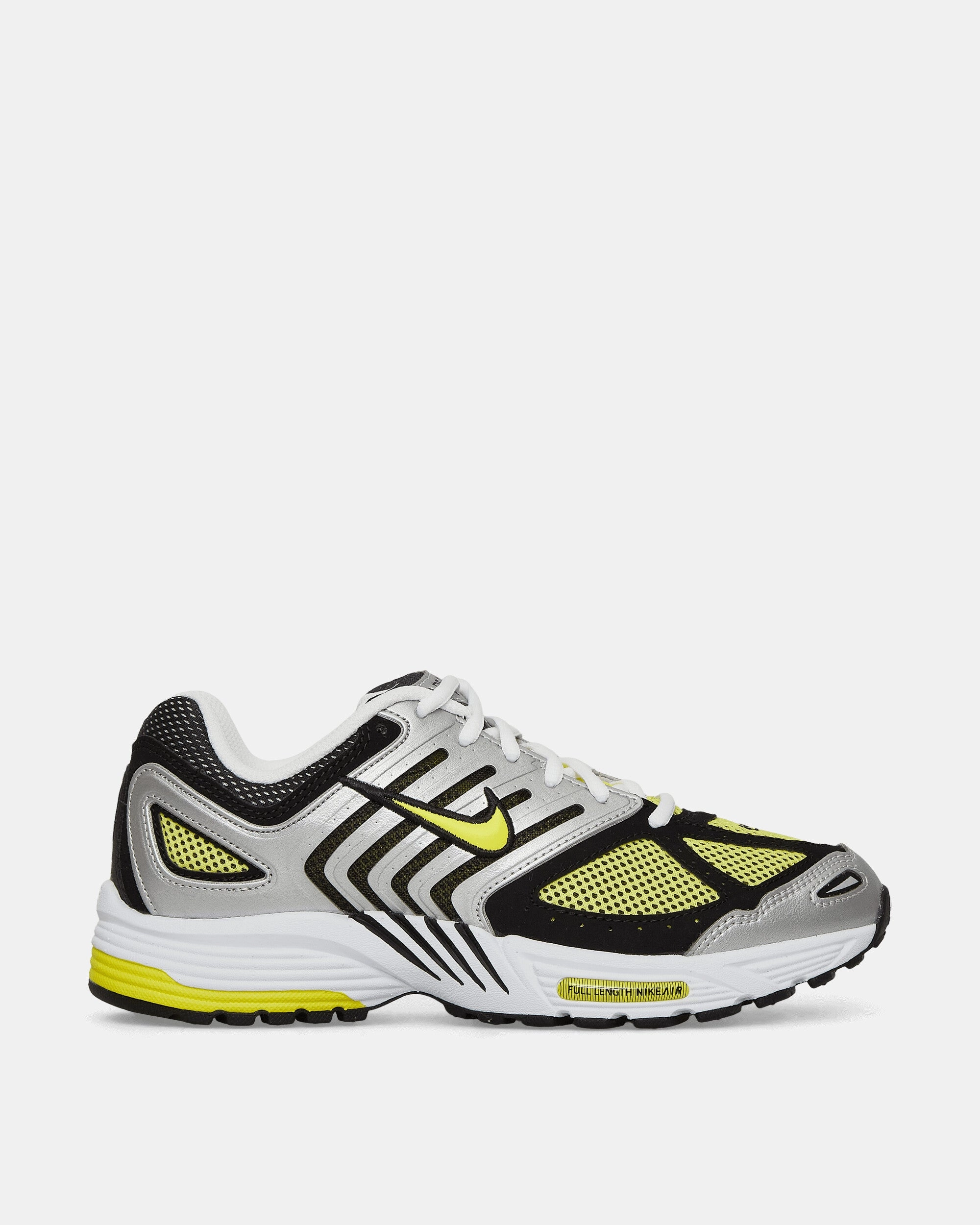 Women's Air Pegasus 2005 Sneakers Metallic Silver / Opti Yellow Easy Styling Comfortable Front
