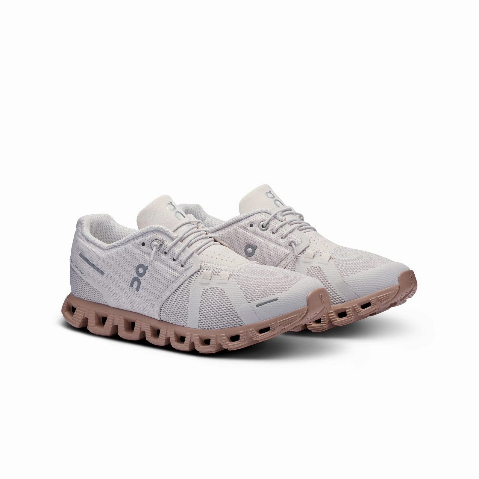 Dynamic Lacing System On Running Cloud 5 (Sand/Rosebrown) Women Shoes 59.97767