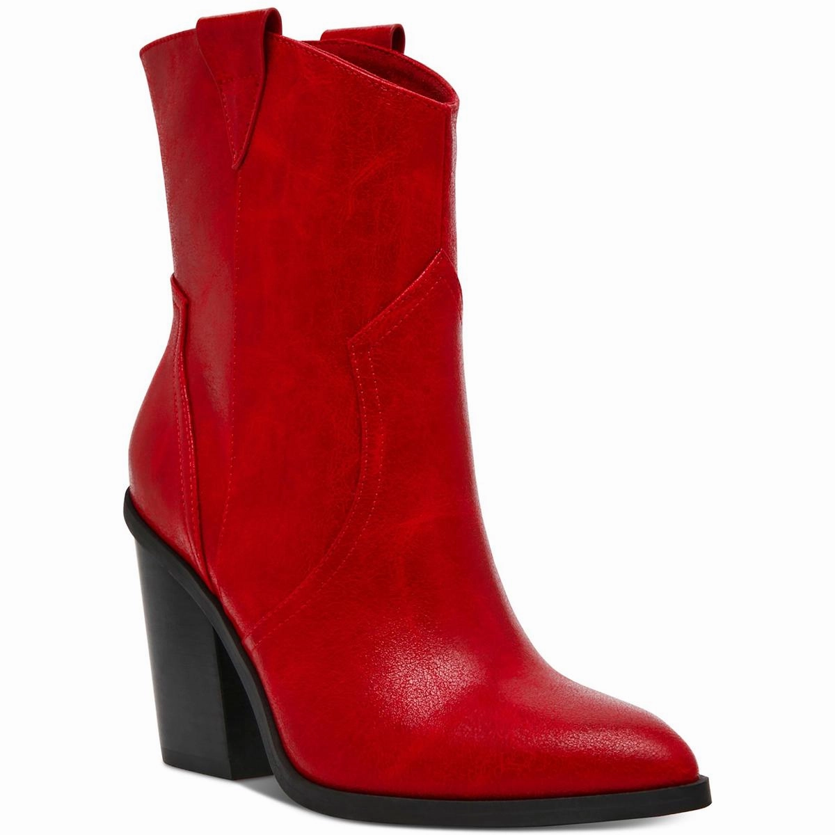 NAZARETH Womens Solid Leather Mid-Calf Boots Strong Laces Thermal Core City Walking