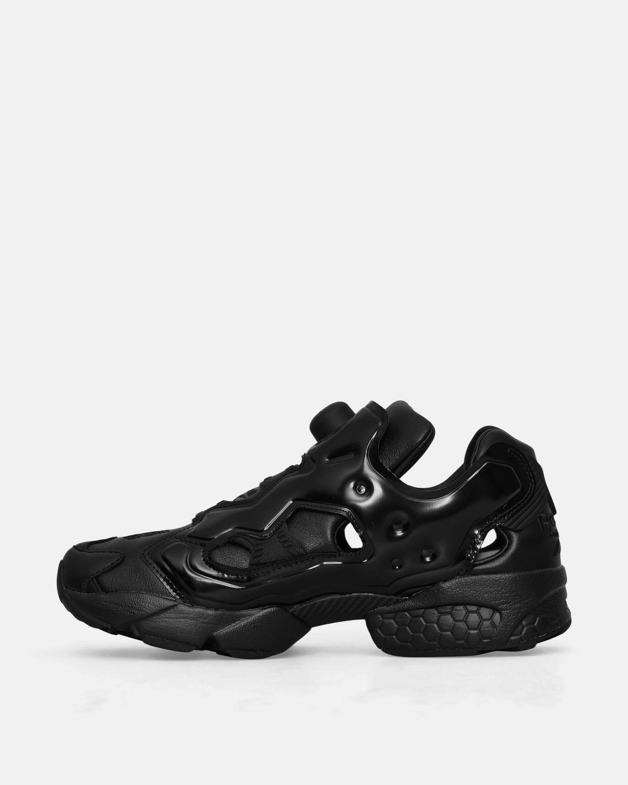 Needles Instapump Fury 94 Sneakers Black MeshFabric Airflow System