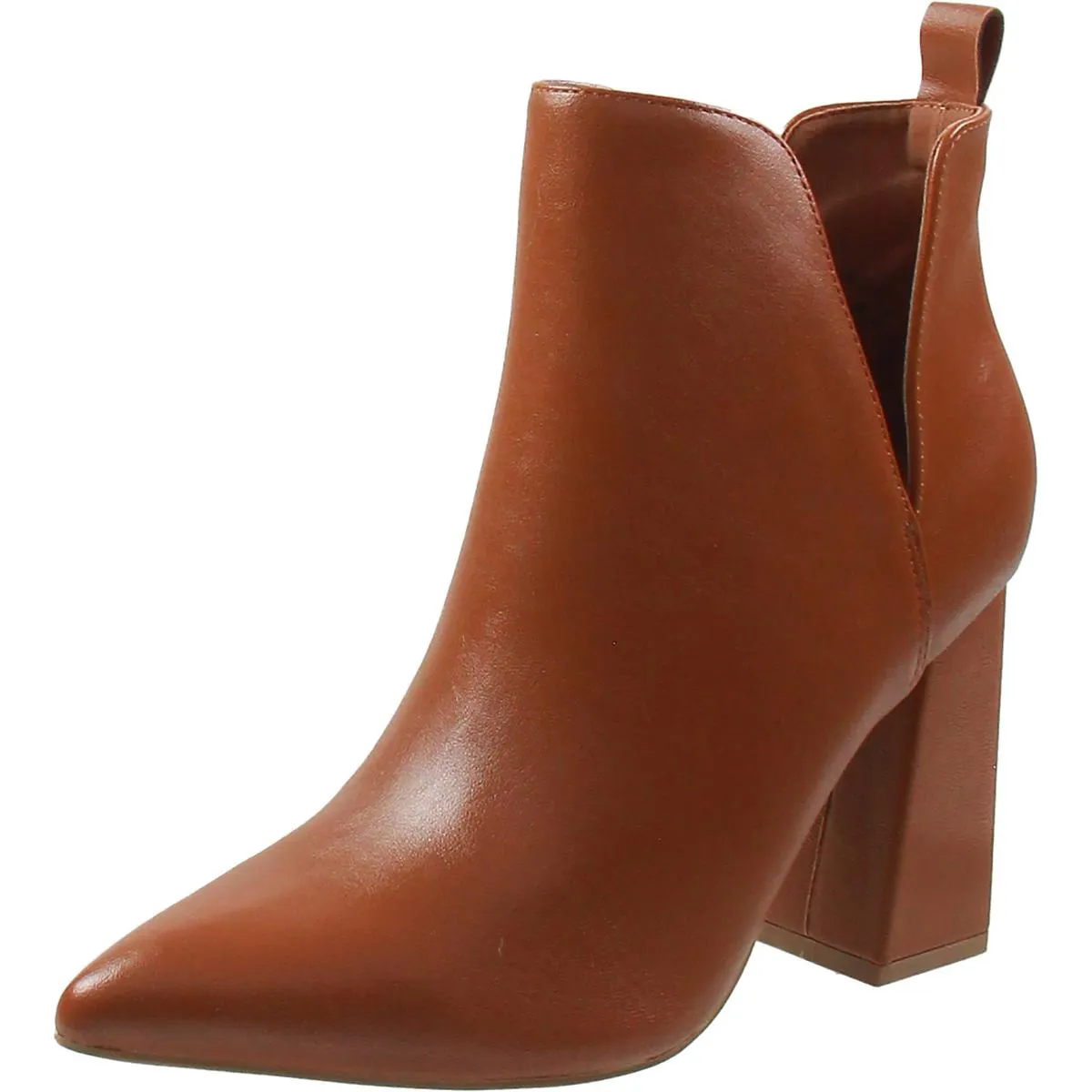 Neima Womens Pointed Toe Block Heel Mid-Calf Boots Waterproof Protection All-Terrain Use
