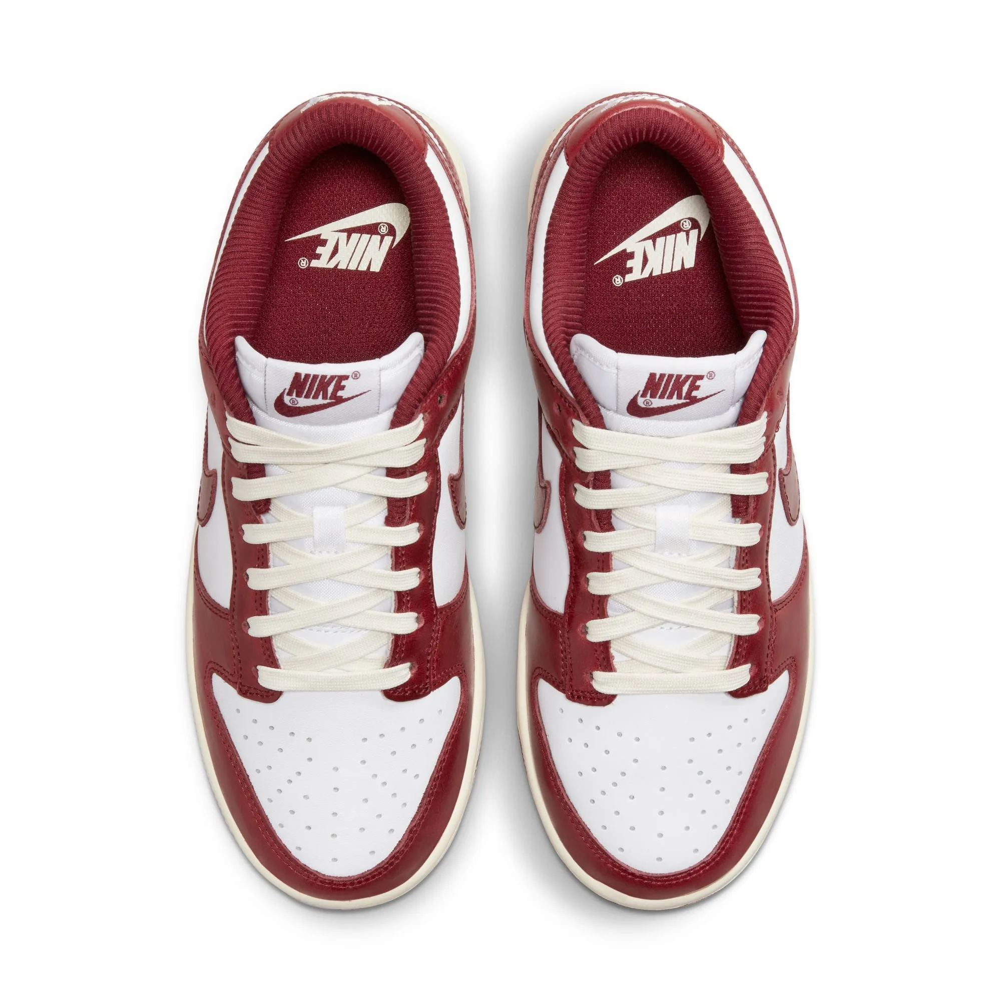 Breathable Lining Womens Nike Dunk Low Premium 'Vintage Red'