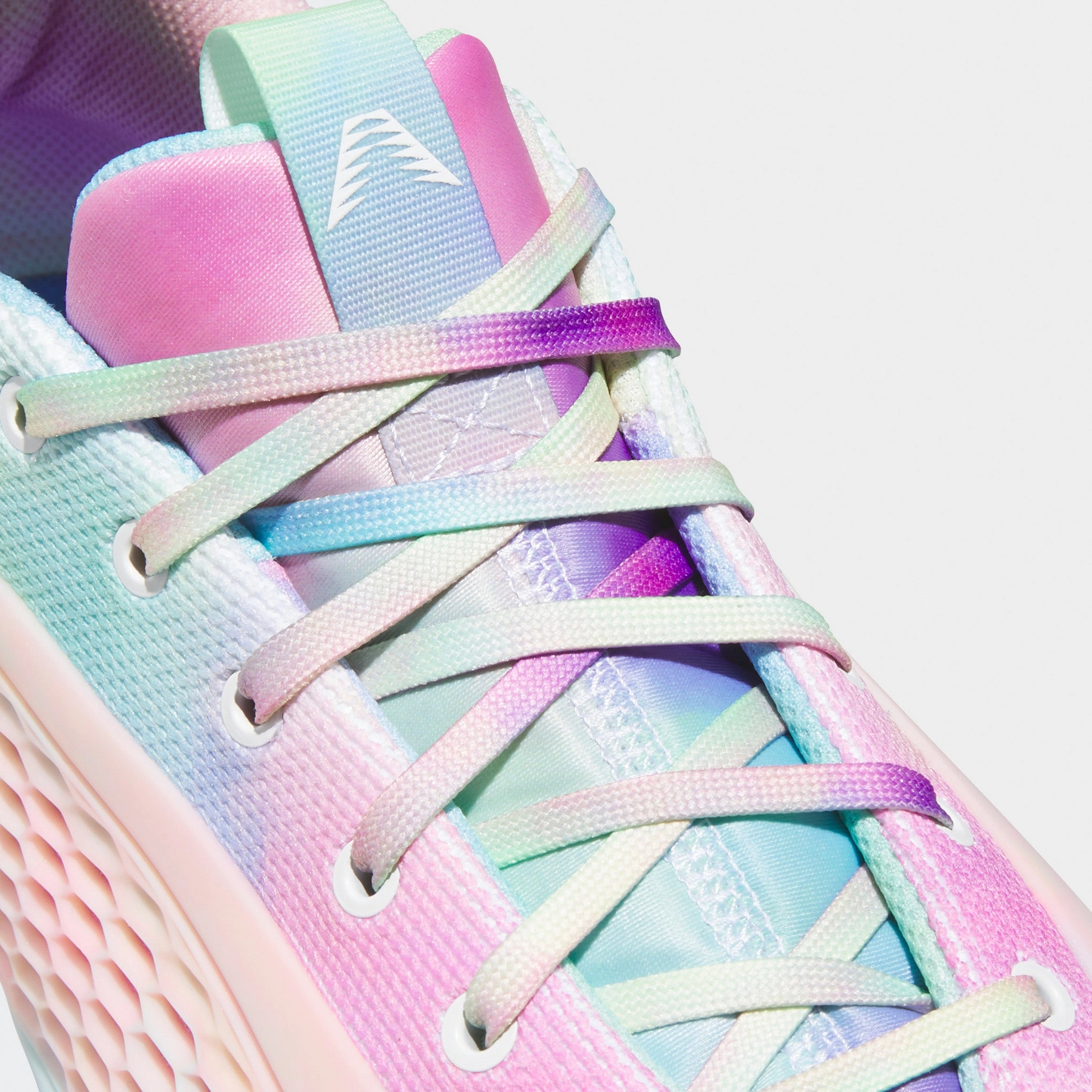 Sneakers Trendy Seamless Internal Lining adidas Anthony Edwards 1 Low Cloud White / Acid Orange - Bliss Pink