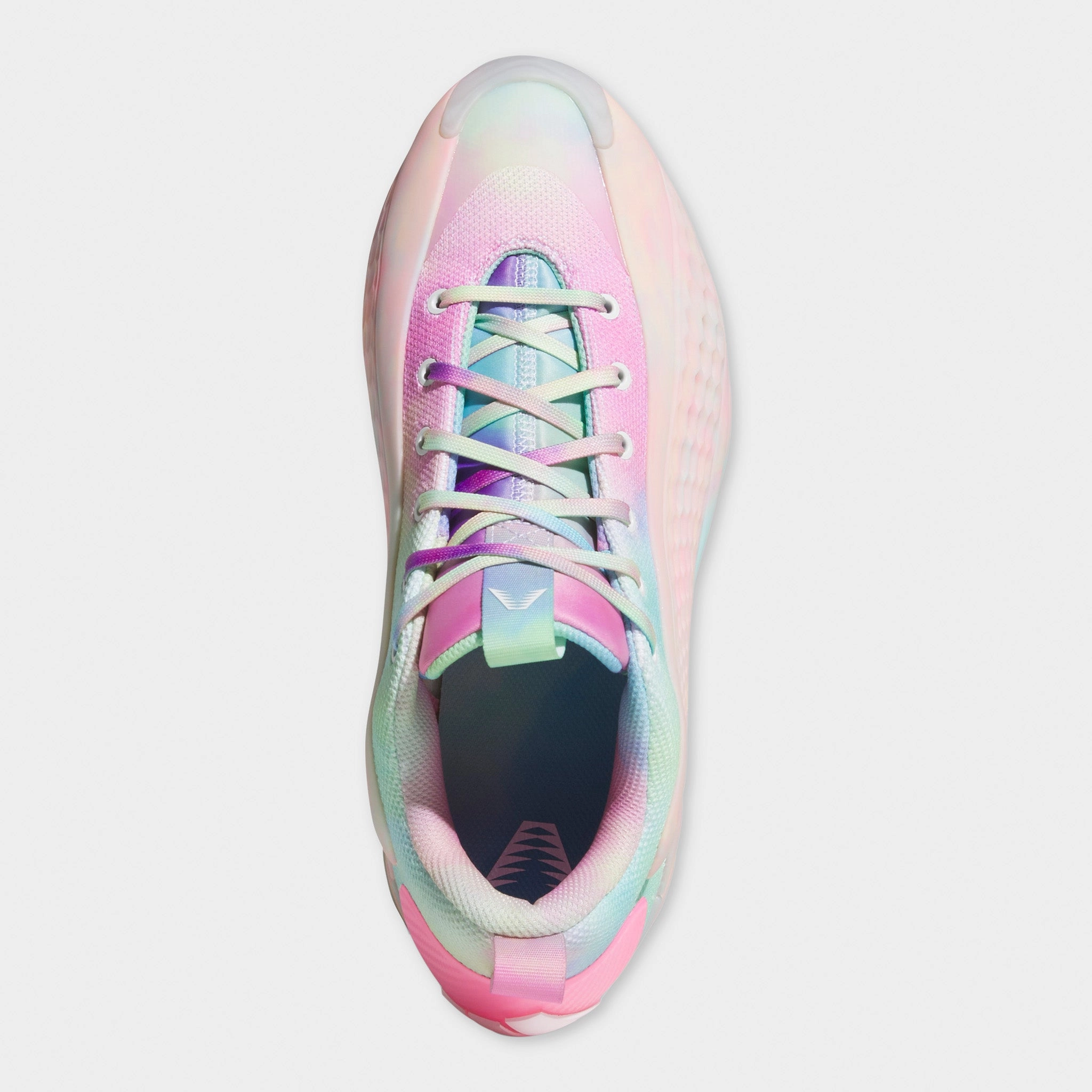 Endurance Grip Speed Movement adidas Anthony Edwards 1 Low Cloud White / Acid Orange - Bliss Pink