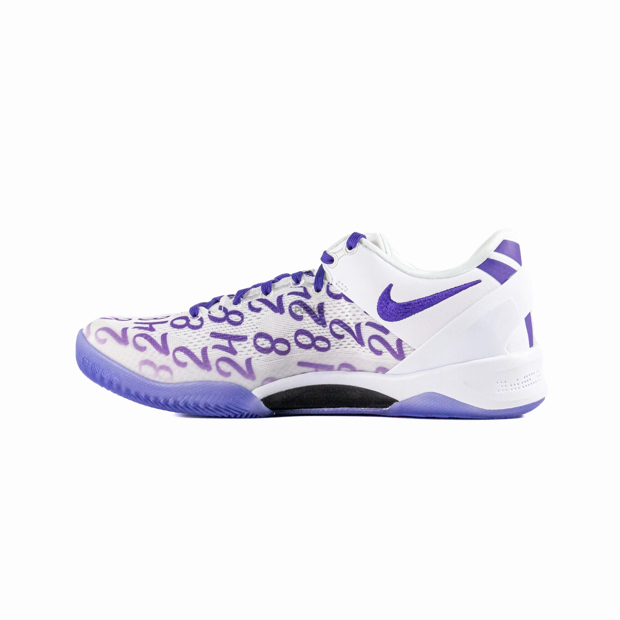 Nike Kobe 8 'White Court Purple' (2024) Thermal regulation Cushioned
