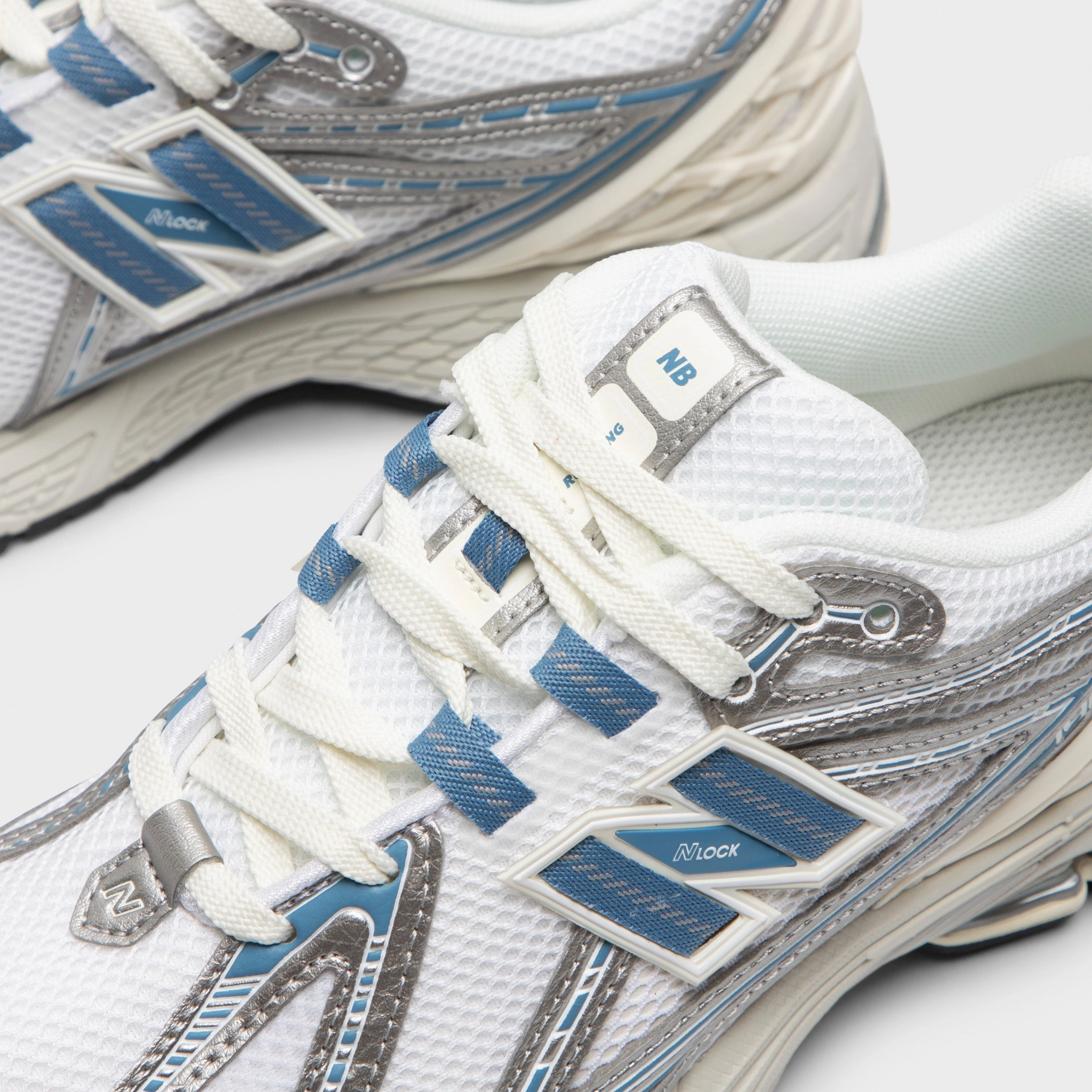 New Balance 1906R Sea Salt / Blue Supportive Heel