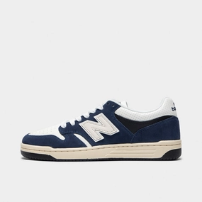 New Balance 480 Navy / Sea Salt grooved - sole shoes beginner shoes