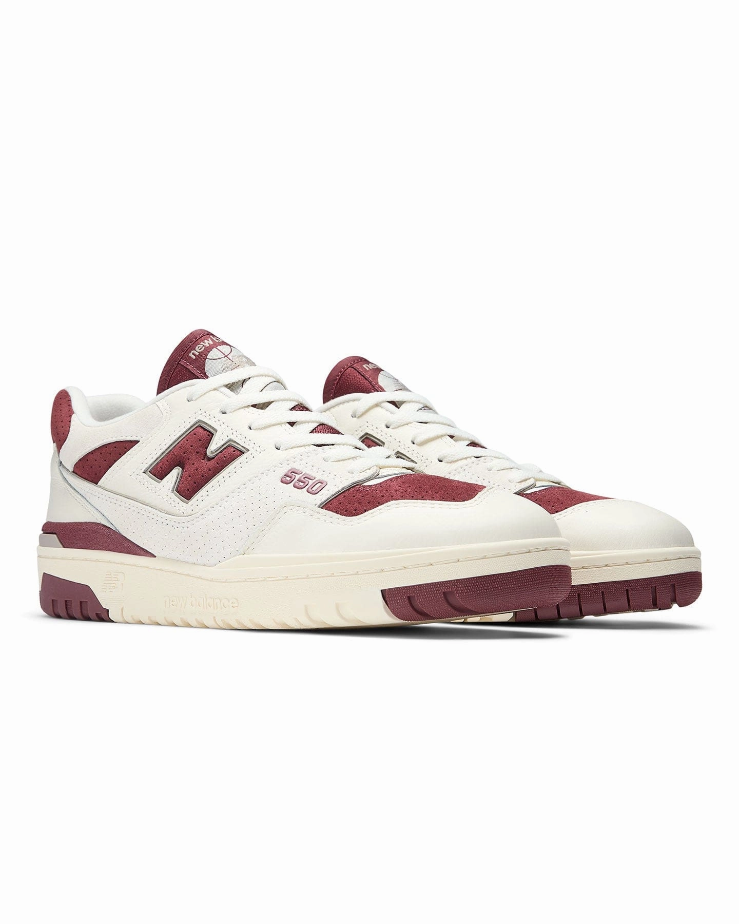 New Balance 550 - White / Red No irritation