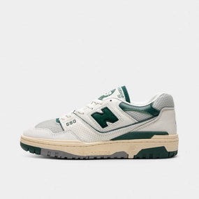 New Balance 550 Sea Salt / Marsh Green Pronation Control Barrier