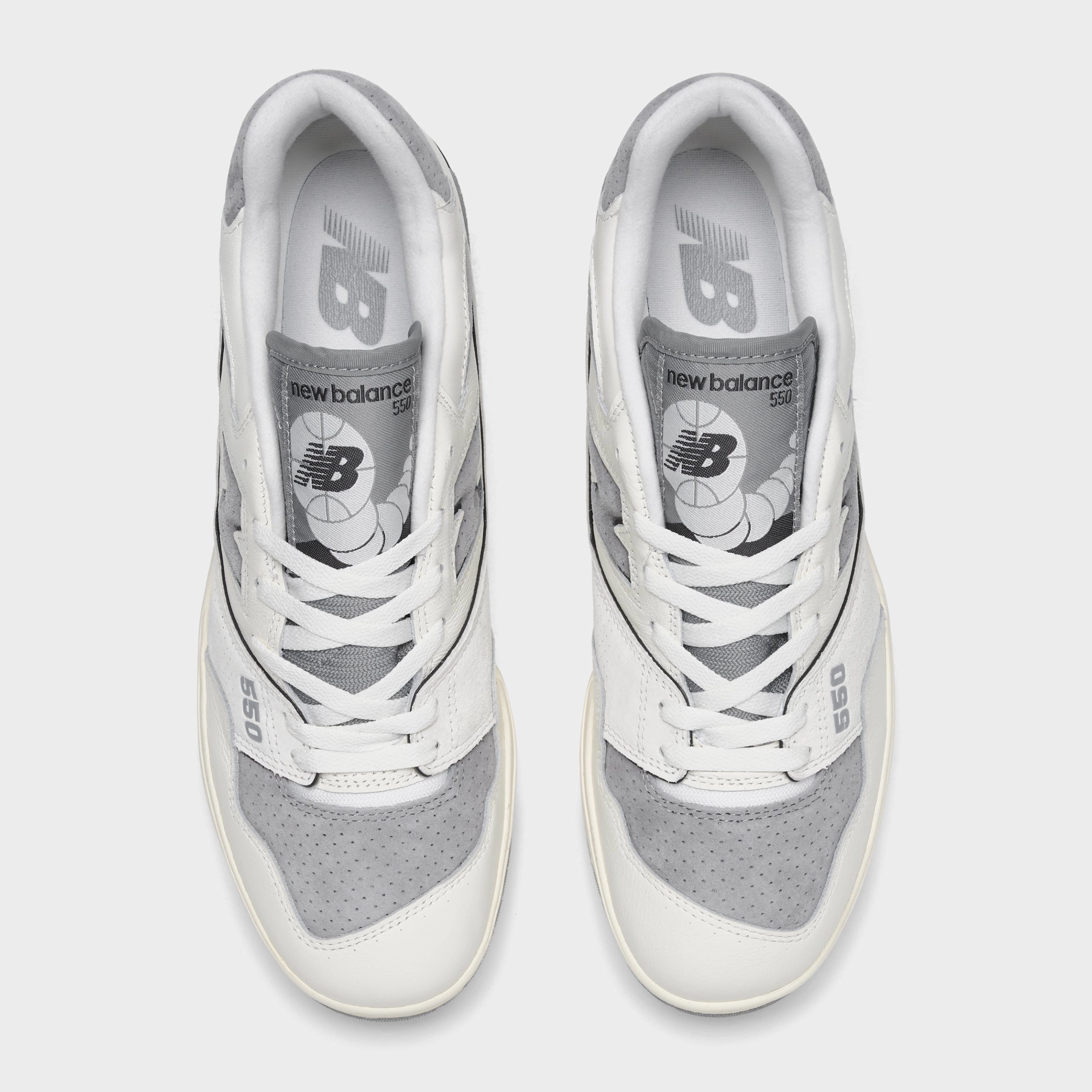 Pro Build Power Play New Balance 550 Sea Salt / Slate Grey