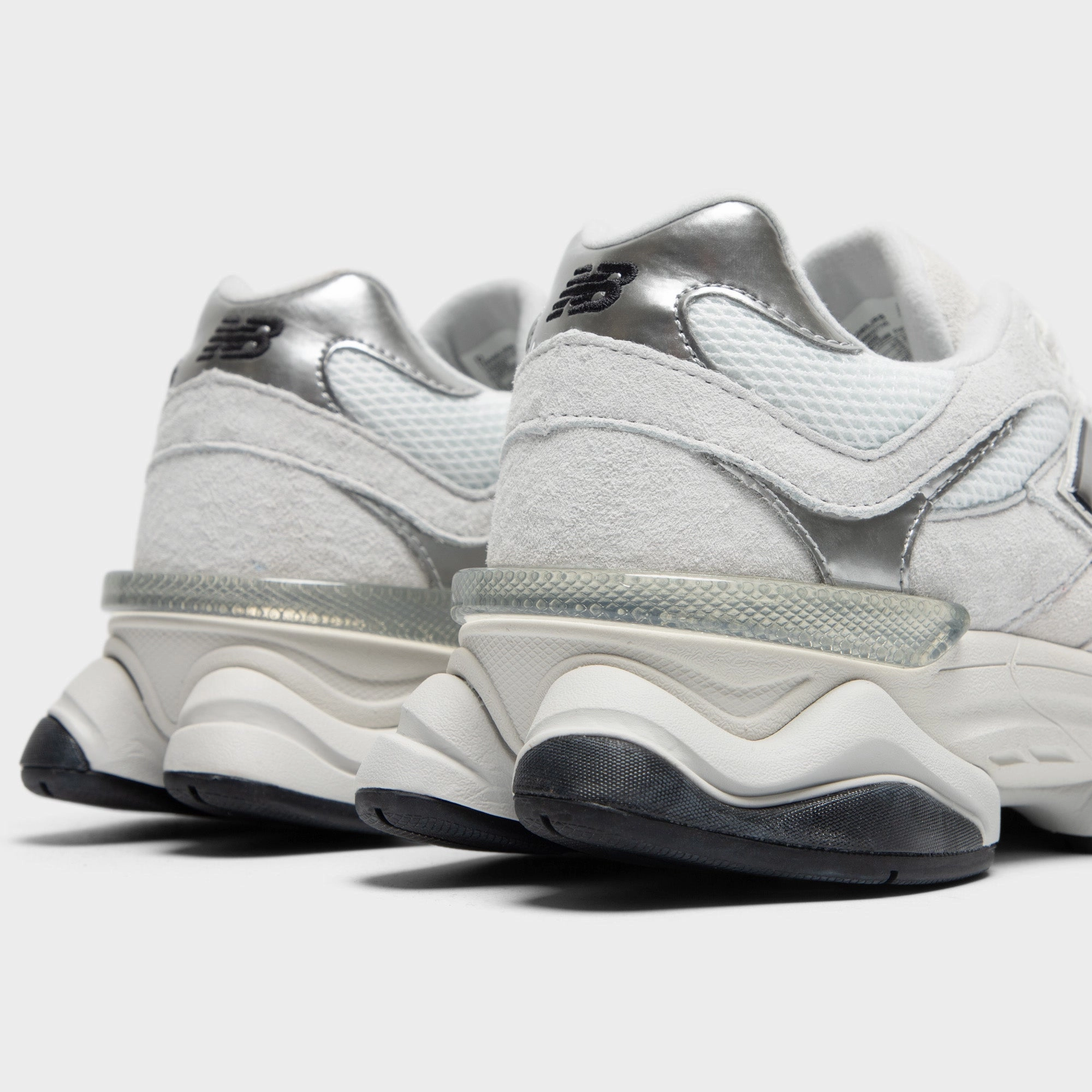 New Balance 9060 White / Silver gym - ready shoe readiness Ultimate Stability