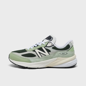 New Balance 990v6 MADE in USA Avocado / Natural Mint recyclable shoes