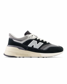 New Balance 997R - Black / Grey Durable Lace System City Runner
