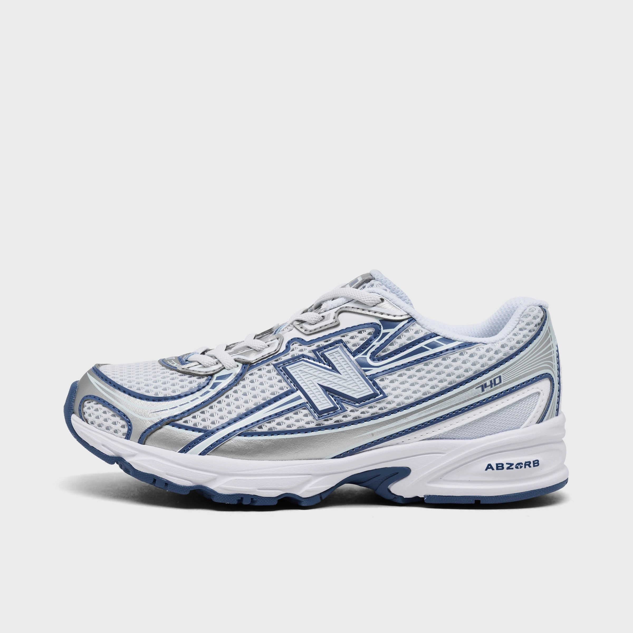 New Balance Children's 740 White / Blue Adult version