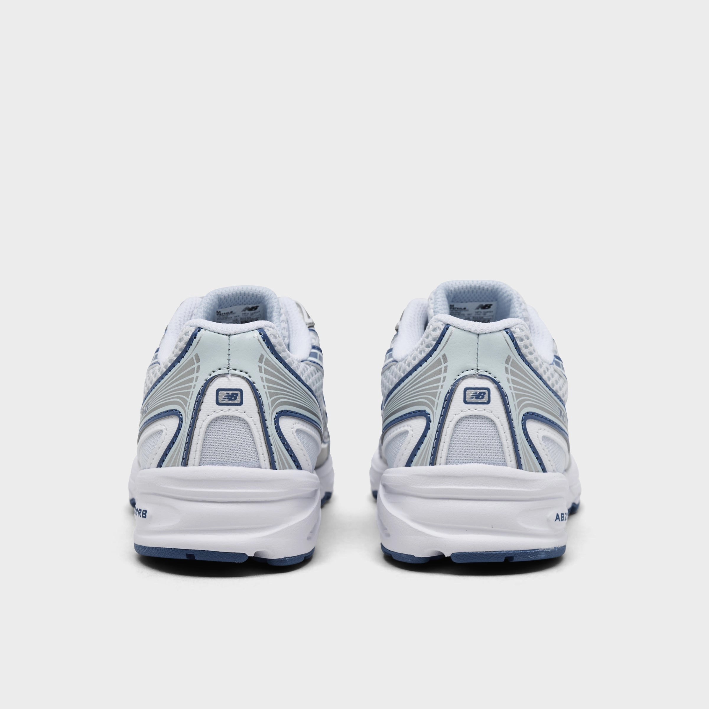 odor - resistant upper shoes Speed Cushioning New Balance Children's 740 White / Blue