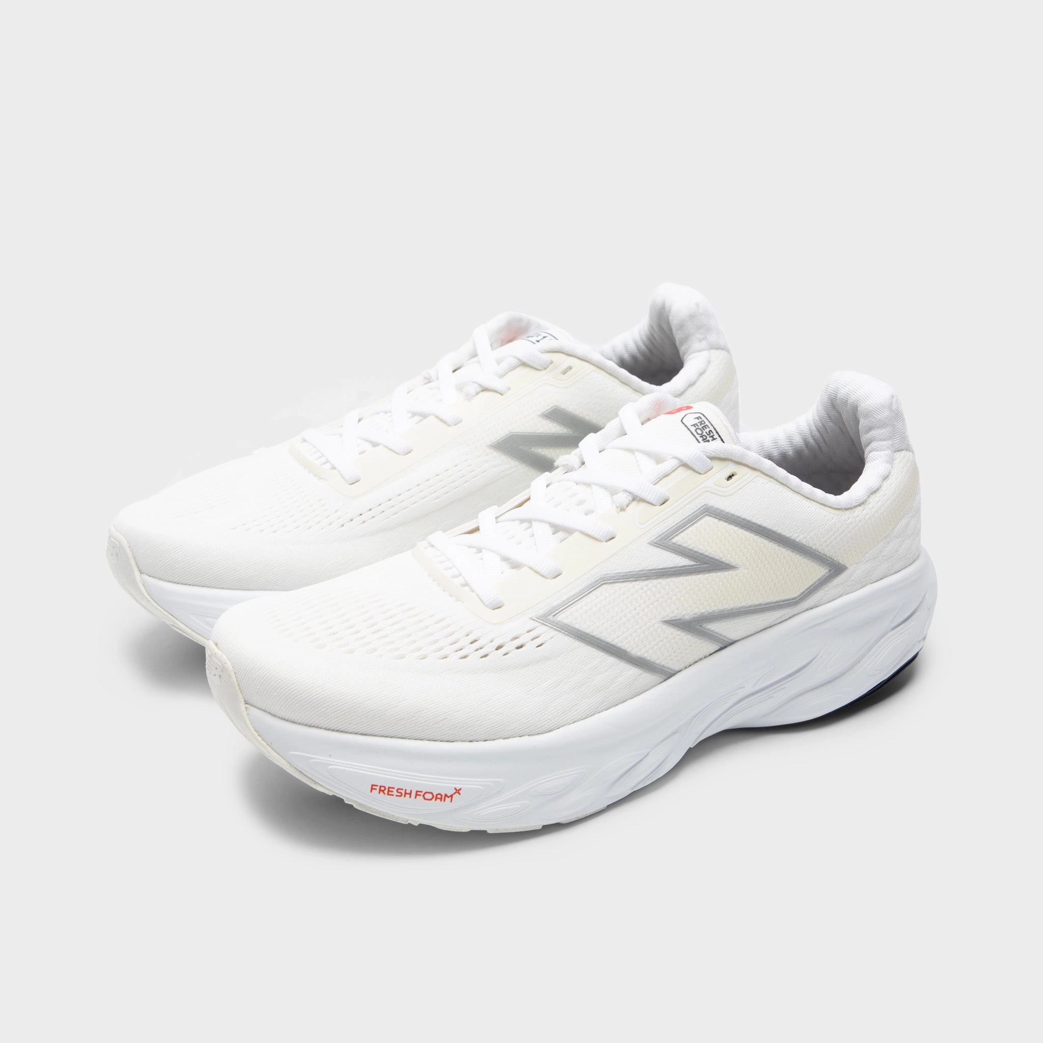 New Balance Fresh Foam X 1080v14 White / Silver comfortable accessory chemical - resistant