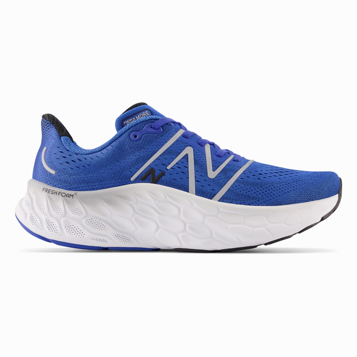 New Balance Fresh Foam X More V4 - Cobalt Hard - wearing slow - paced fitting