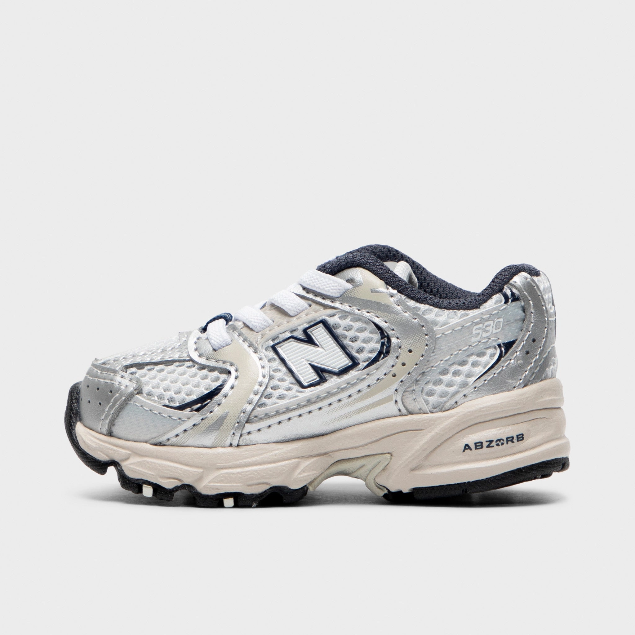 New Balance Infants' 530 Summer Fog / Nimbus Cloud - NB Navy half - marathon shoes
