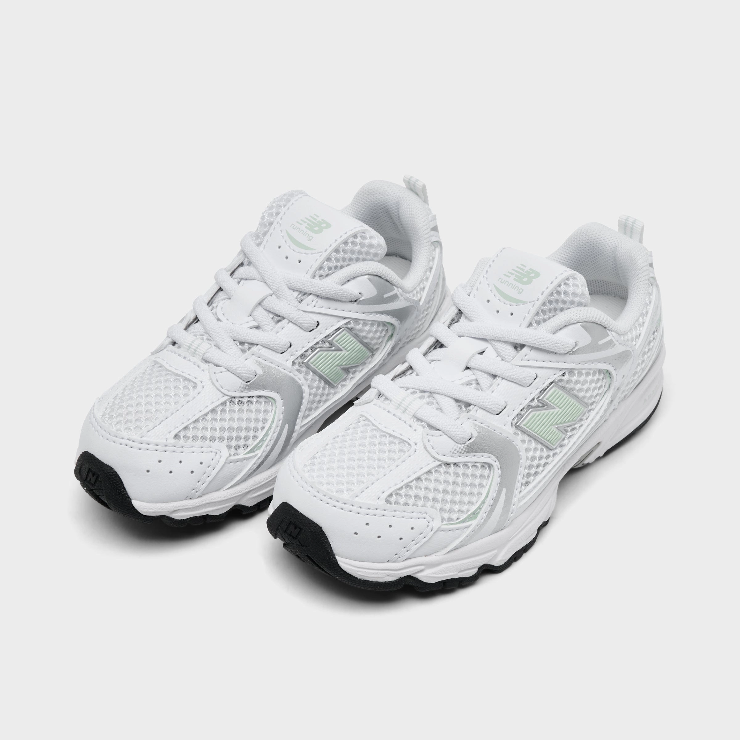 sandy terrain anti - slip New Balance Infants' 530 White / Silver