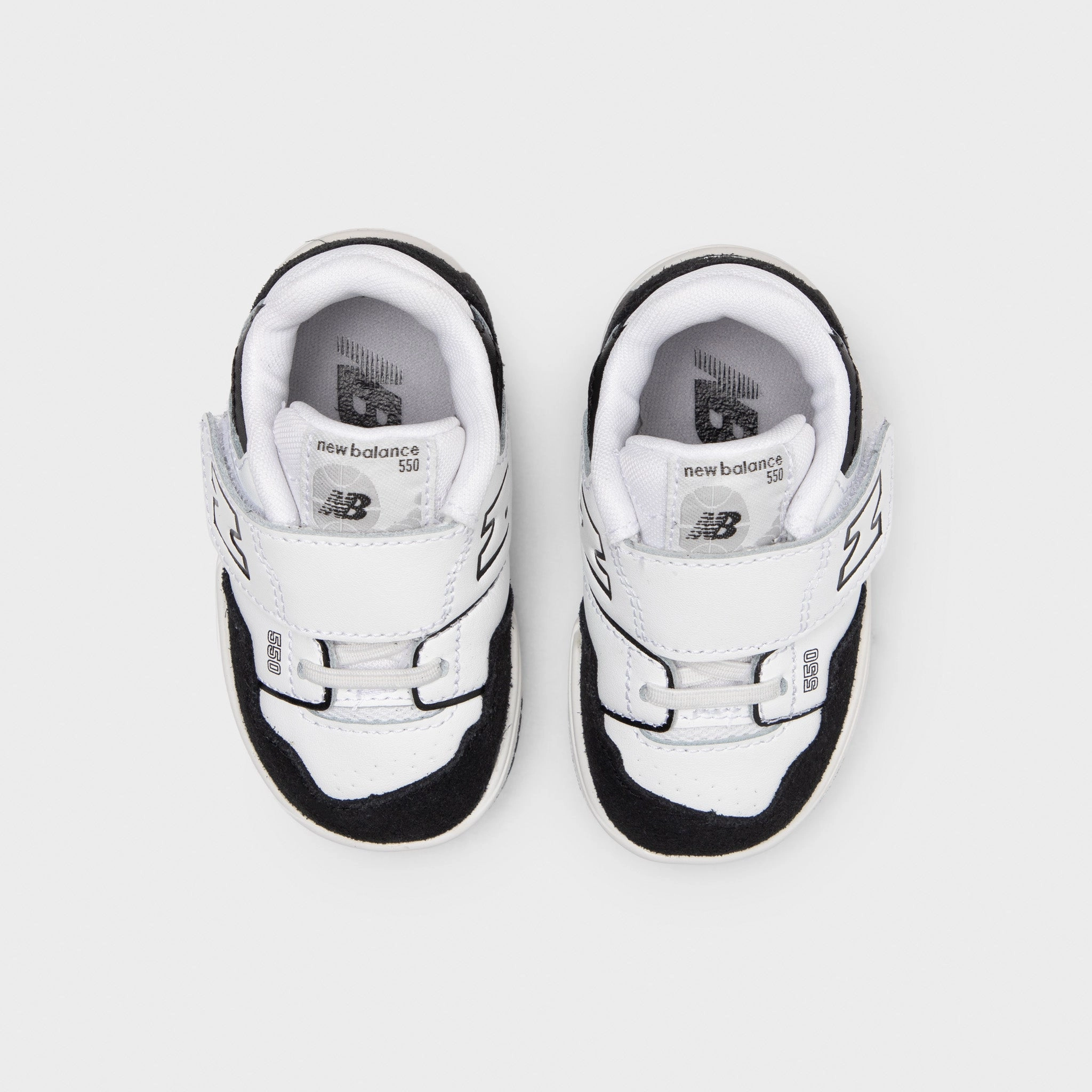 New Balance Infants' IHB550CA White / Black Lightweight Material