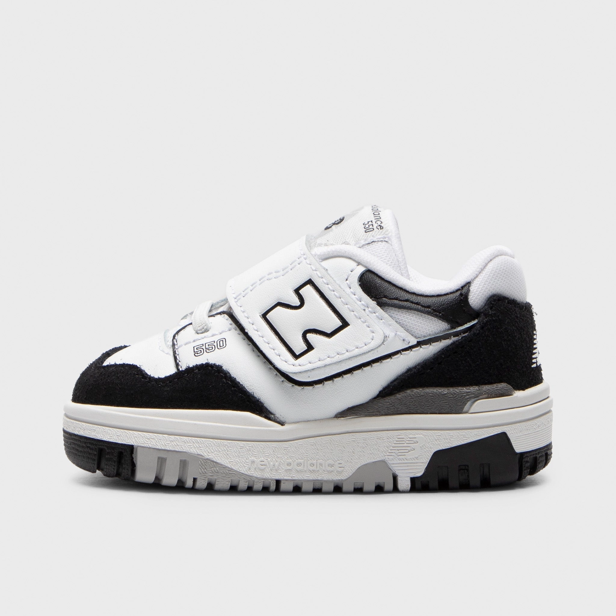 New Balance Infants' IHB550CA White / Black Hypergrip Tread Orthotic Friendly Insole