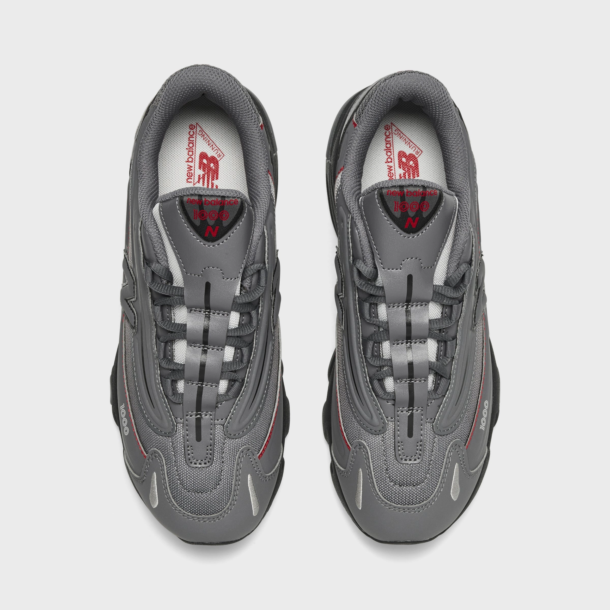 Knee - support dirt running New Balance Juniors' 1000 Castlerock / Team Red