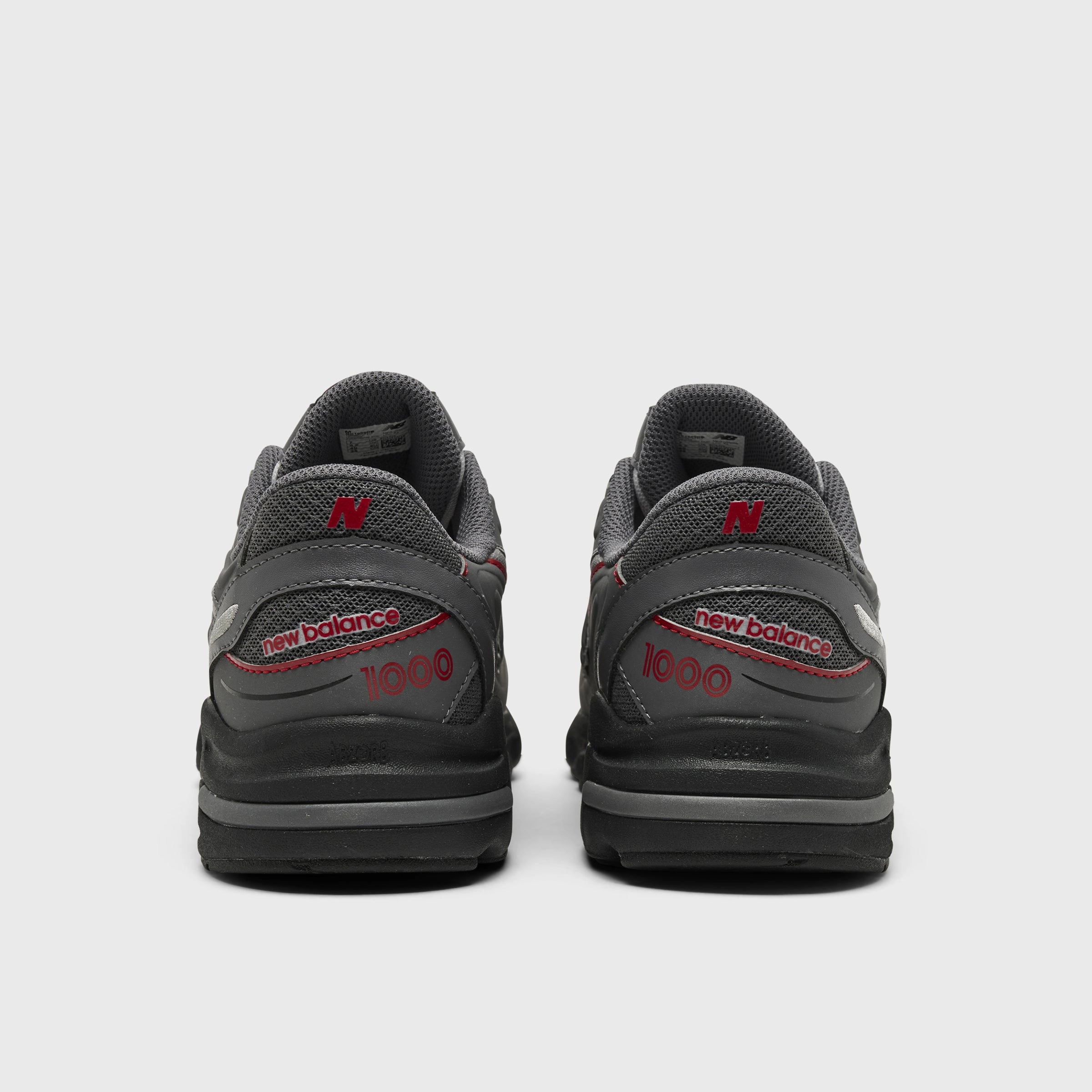 New Balance Juniors' 1000 Castlerock / Team Red snowy - day shoes