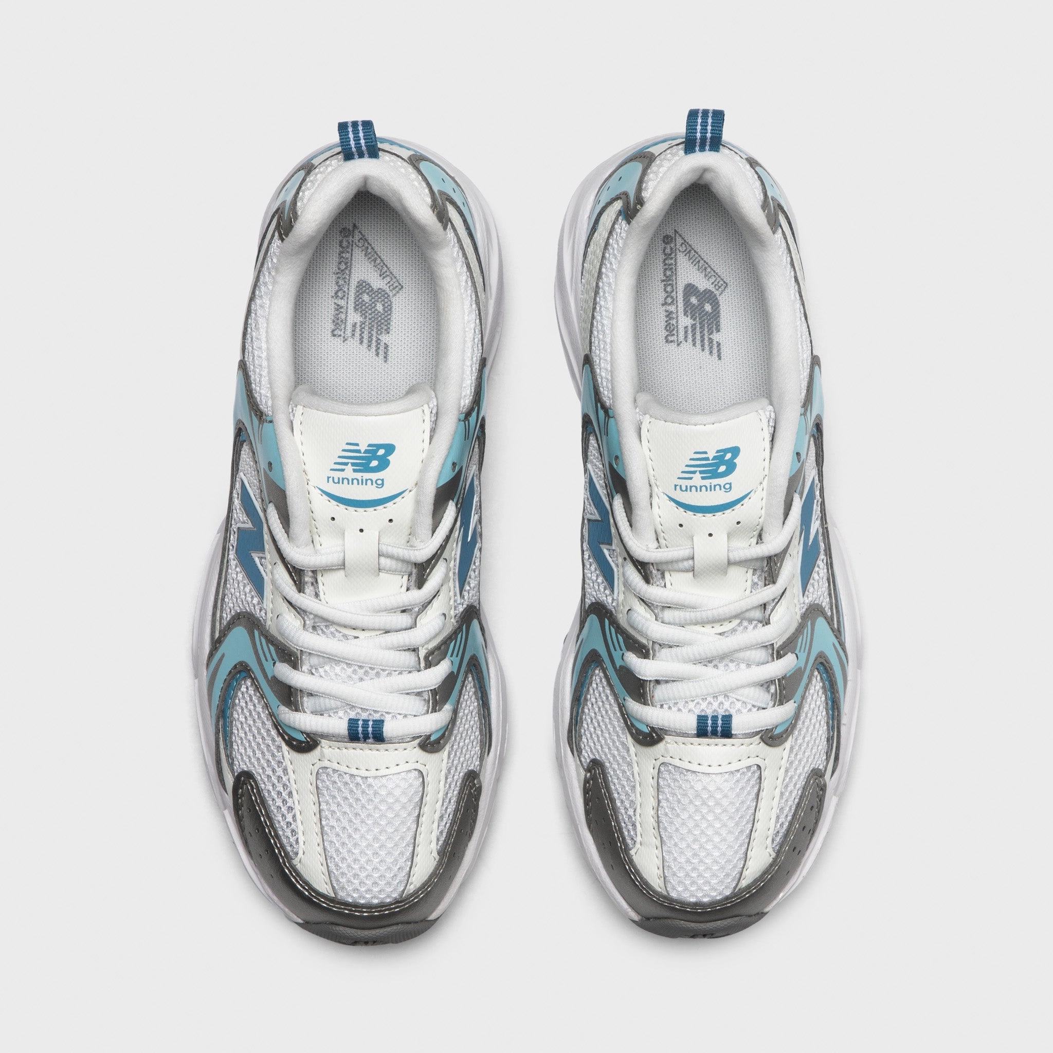 New Balance Juniors' 530 Sea Salt / Still Water vertical - design shoes running shoes for athletes