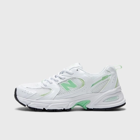 tapered running shoes wedge - heel shoes New Balance Juniors' 530 White / Melon Water