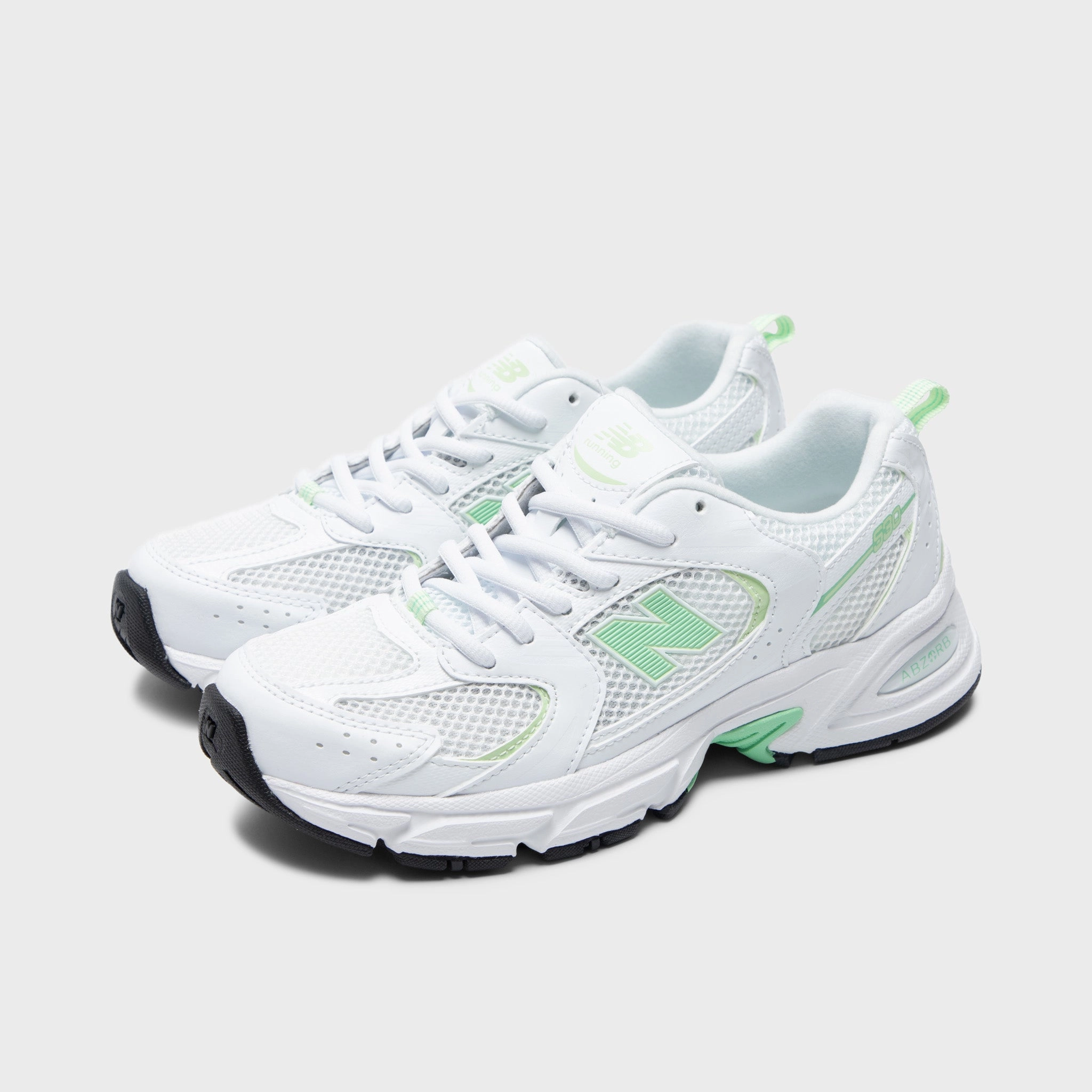 New Balance Juniors' 530 White / Melon Water Fitness routine sports performance